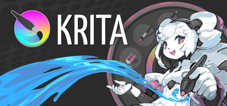 Krita digital art app for mac, windows, and linux.