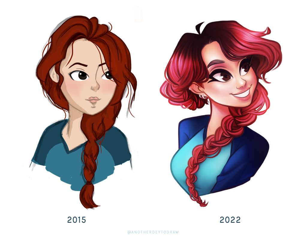 digital art progress using free apps from beginner to intermediate level
