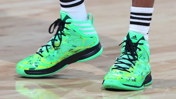 Vibrant colorful basketball shoes, a great gift for stylish players.